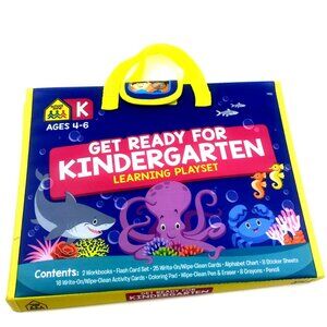 Kindergarten Learning Playset Homeschool Ages 4-6 School Zone Education Children